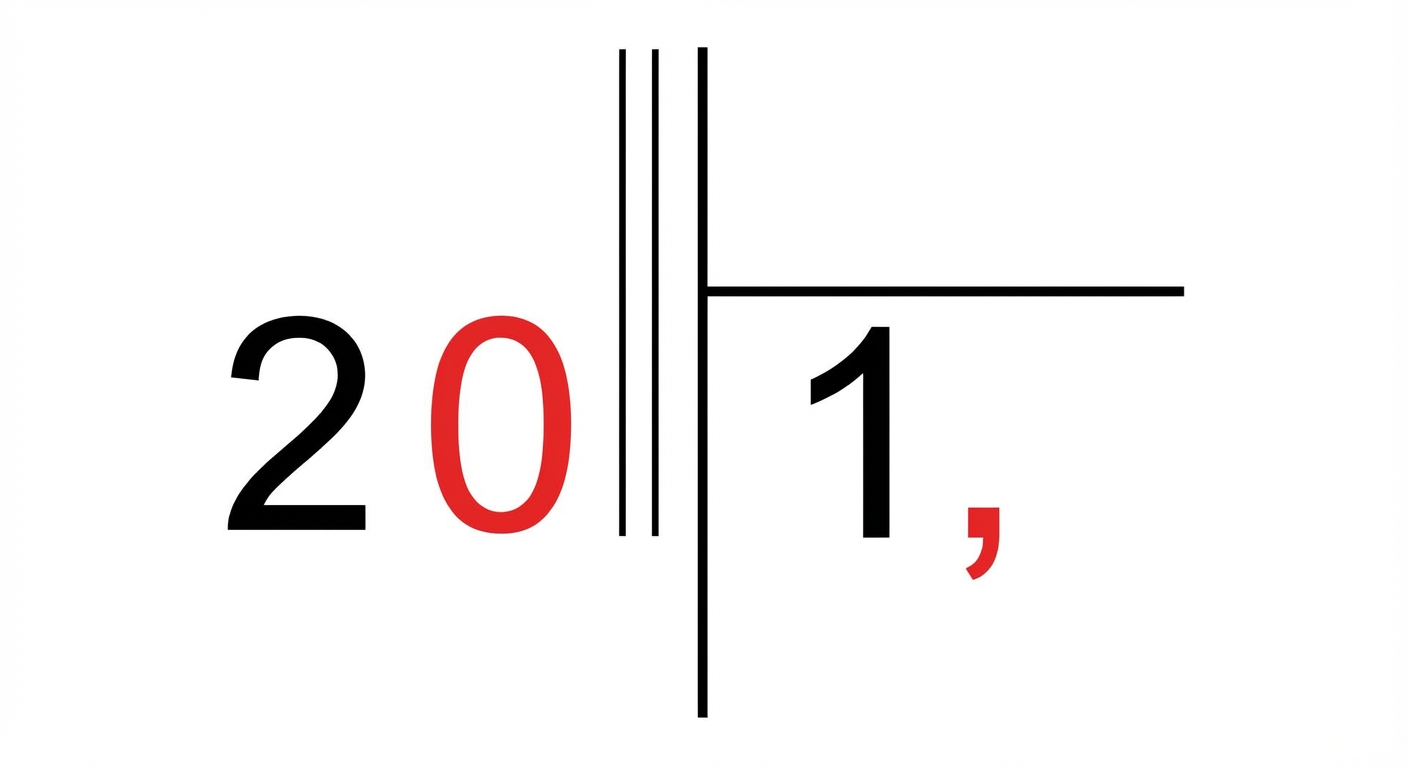 Zoom sur le bas d'une division posée. À gauche, le reste '2' devient '20' avec un zéro d'une autre couleur. À droite, une virgule rouge est ajoutée juste après le chiffre des unités du quotient.